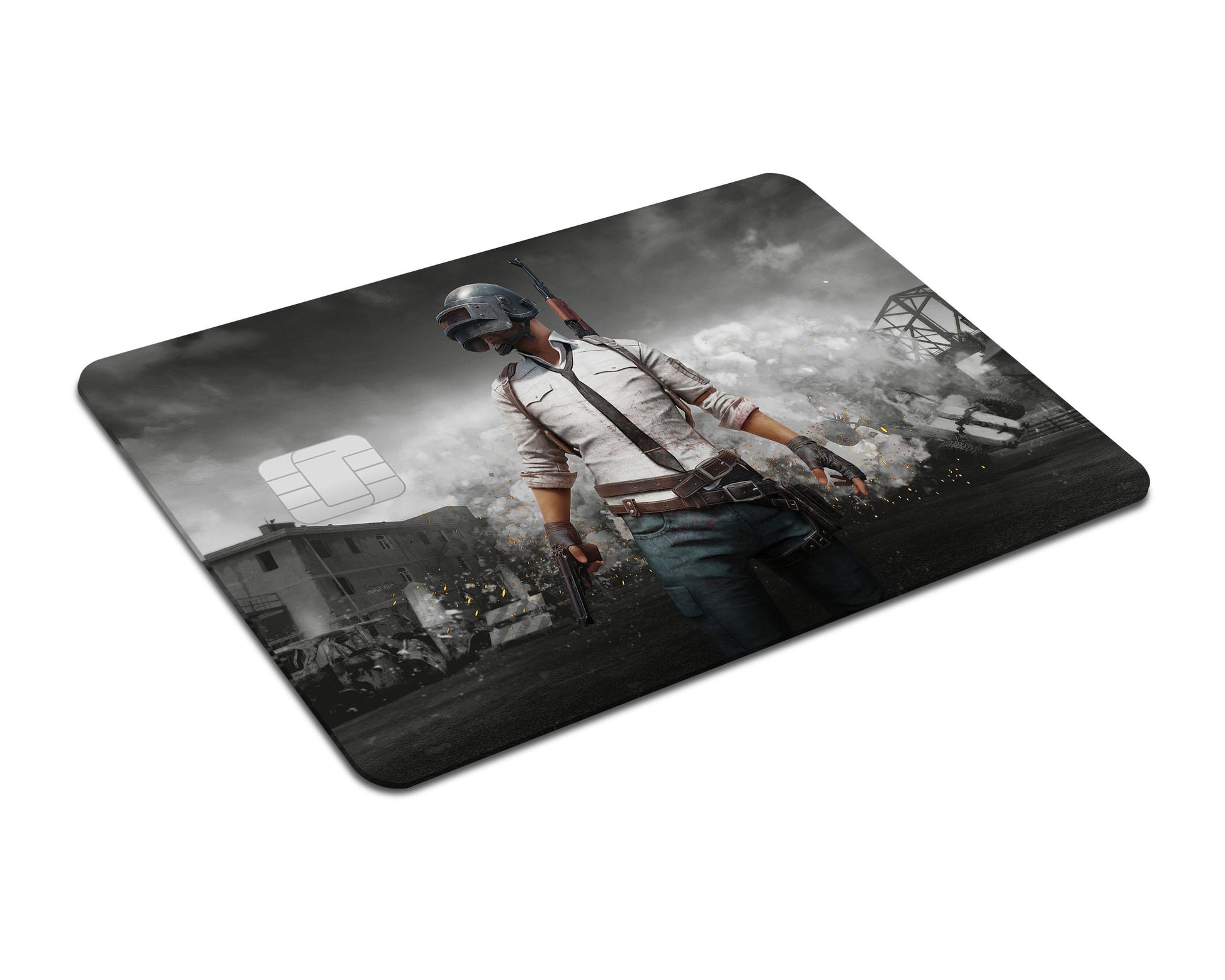 Flex Designs Credit Card PUBG Guy Full Skins - Game PUBG & Debit Card Skin
