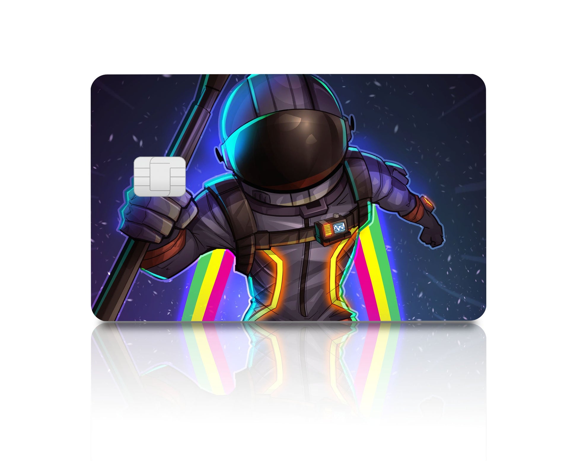 Flex Designs Credit Card Dark Voyager Full Skins - Game Fortnite & Debit Card Skin