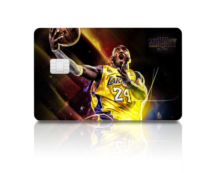 Flex Designs Credit Card Kobe Bryant Black Mamba Full Skins - Sports Basketball & Debit Card Skin