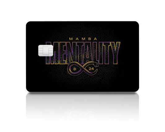 Flex Designs Credit Card Kobe Bryant Mamba Mentality Full Skins - Sports Basketball & Debit Card Skin