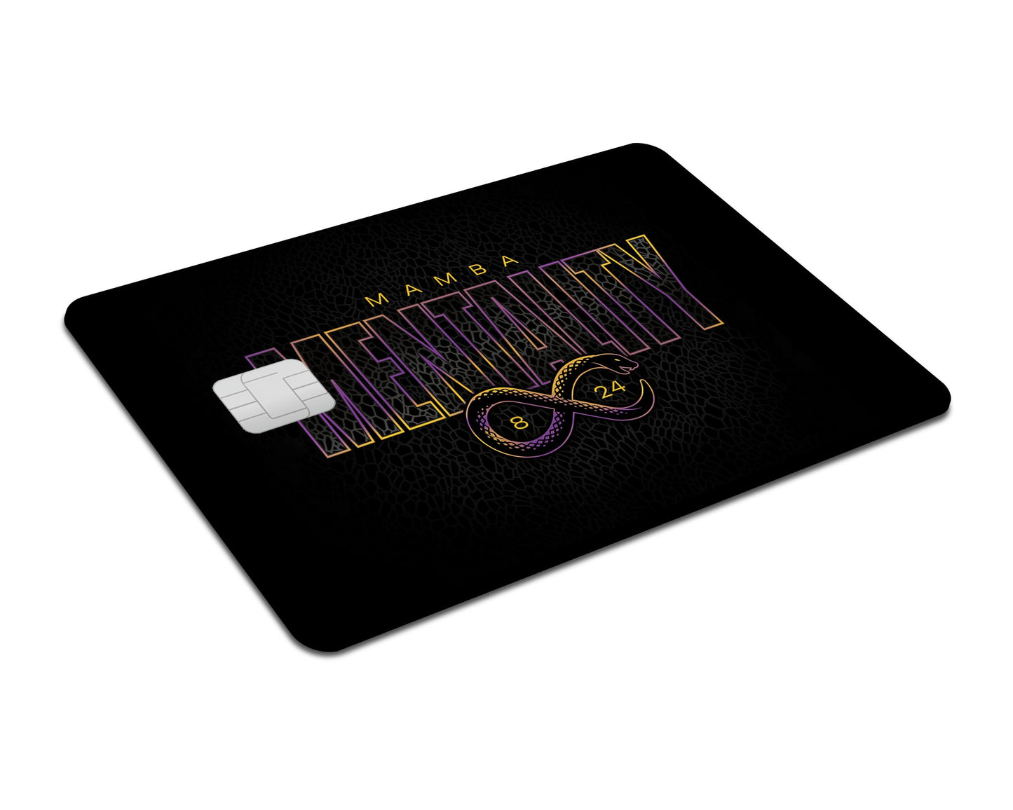 Flex Designs Credit Card Kobe Bryant Mamba Mentality Full Skins - Sports Basketball & Debit Card Skin