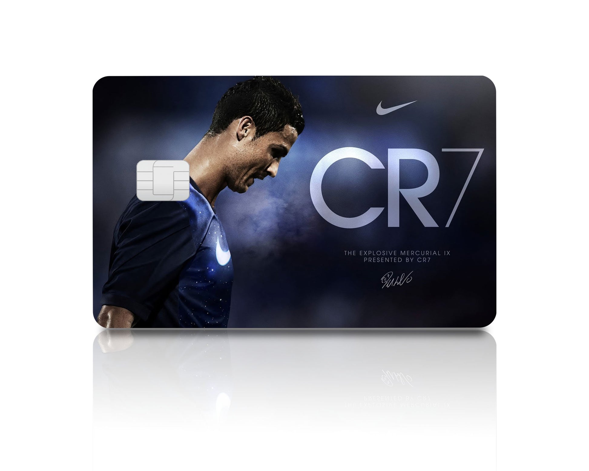 Flex Designs Credit Card Cristiano Ronaldo CR7 Full Skins - Sports Soccer & Debit Card Skin