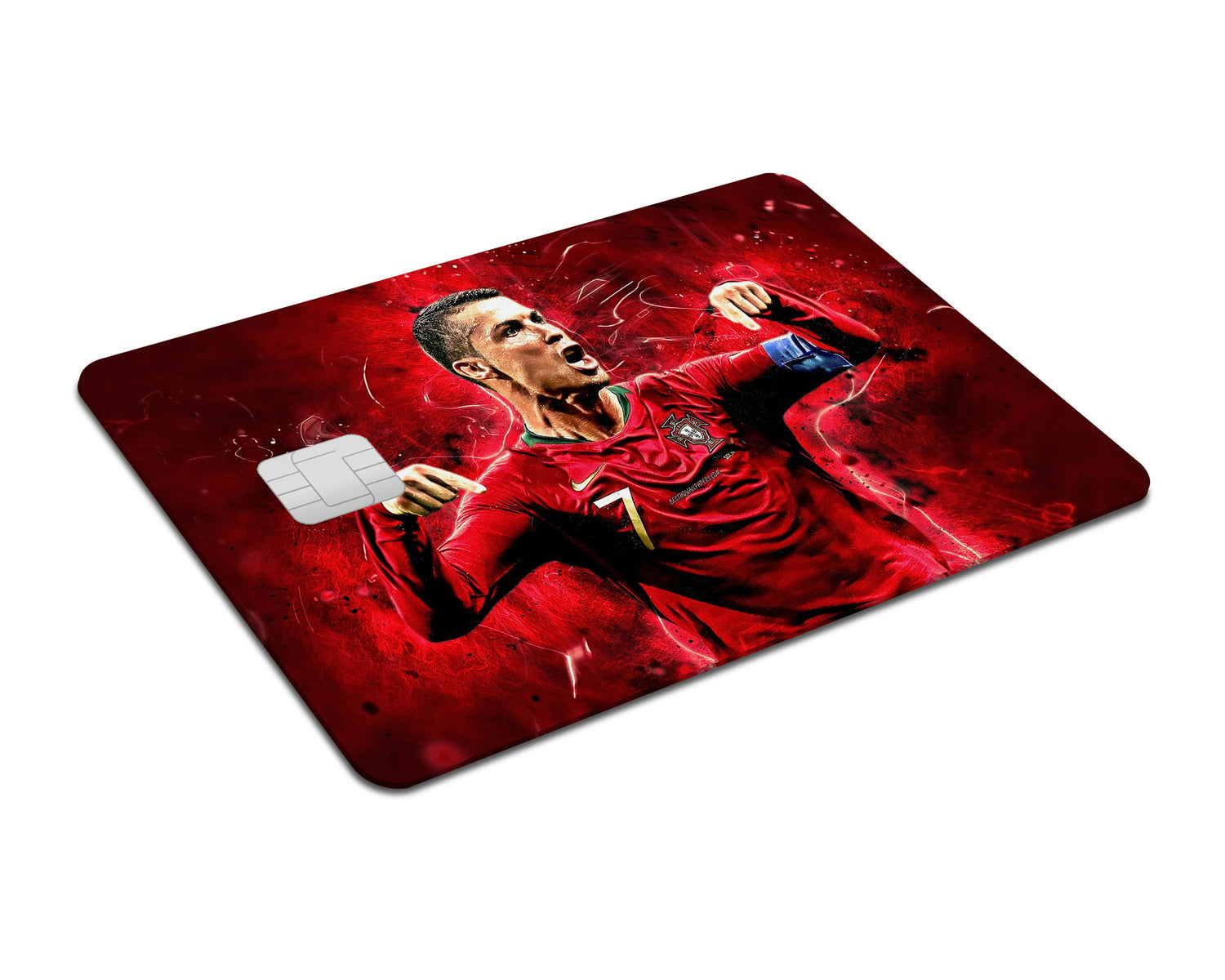 Flex Designs Credit Card Ronaldo Portugal National Team Full Skins - Sports Soccer & Debit Card Skin