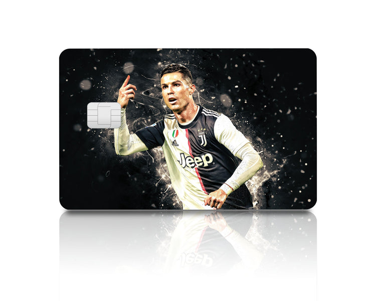 Flex Designs Credit Card Juventus Ronaldo Full Skins - Sports Soccer & Debit Card Skin