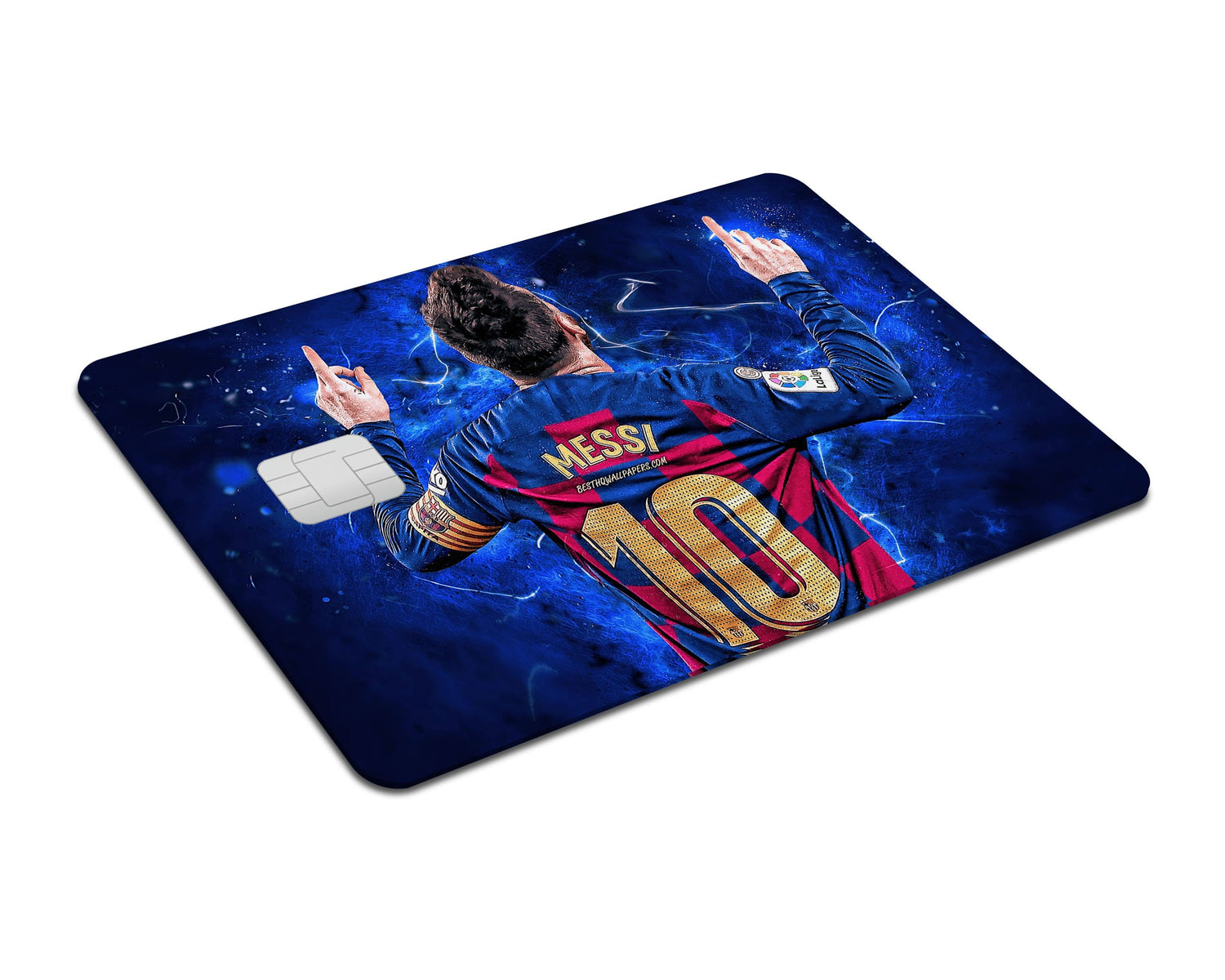 Flex Designs Credit Card Lionel Messi Celebration Full Skins - Sports Soccer & Debit Card Skin