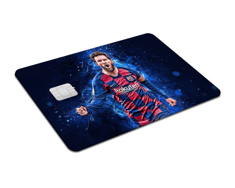 Flex Designs Credit Card Barcelona Messi Full Skins - Sports Soccer & Debit Card Skin