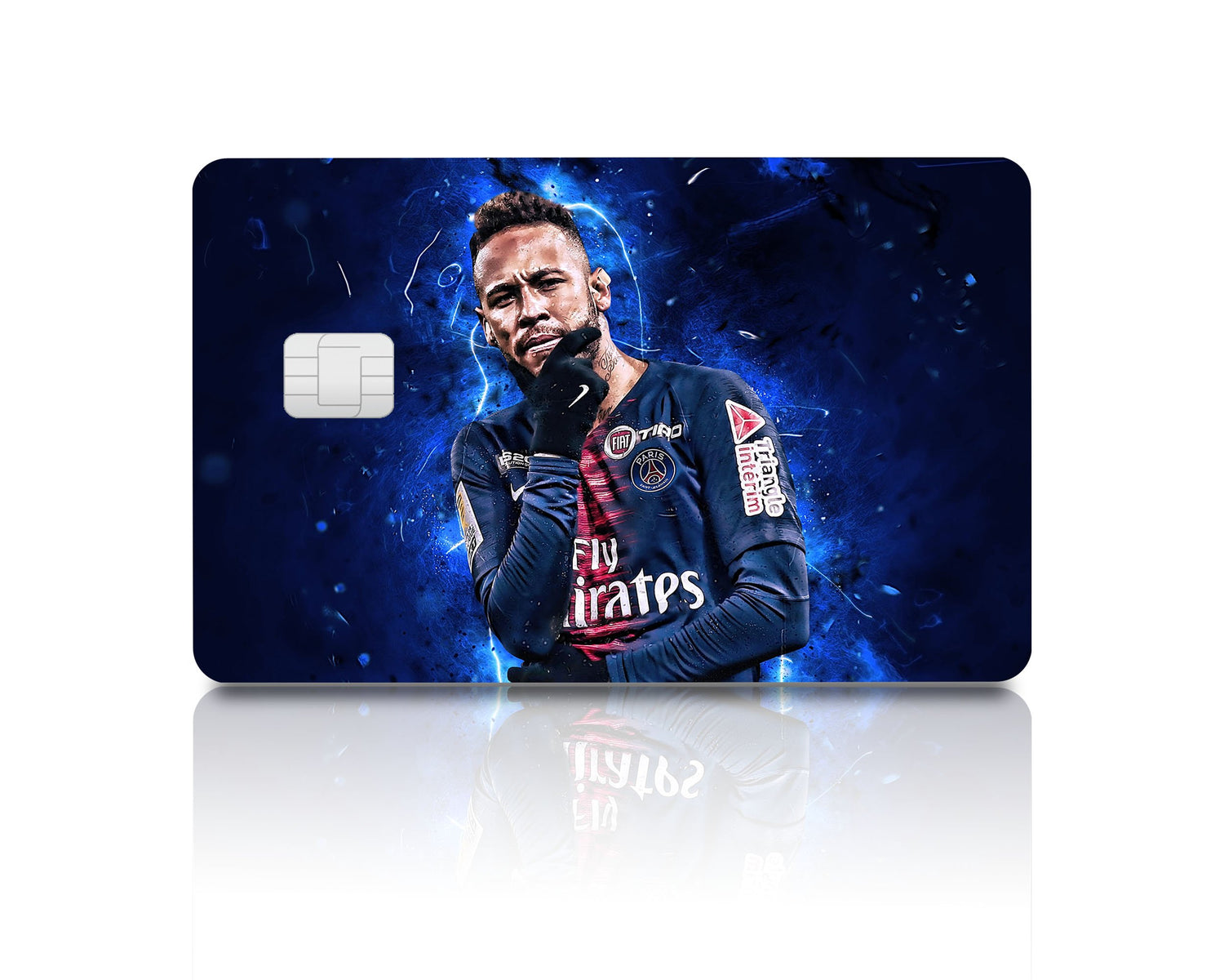 Flex Designs Credit Card PSG Neymar Celebration Full Skins - Sports Soccer & Debit Card Skin