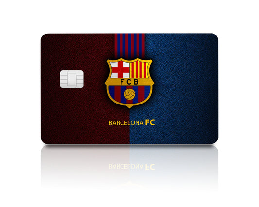 Flex Designs Credit Card FC Barcelona Full Skins - Sports Soccer & Debit Card Skin