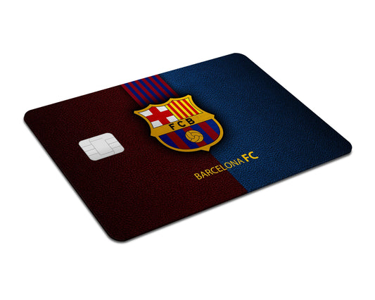 Flex Designs Credit Card FC Barcelona Full Skins - Sports Soccer & Debit Card Skin