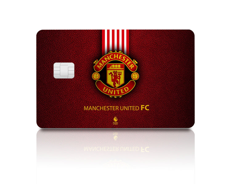 Flex Designs Credit Card Manchester United Full Skins - Sports Soccer & Debit Card Skin
