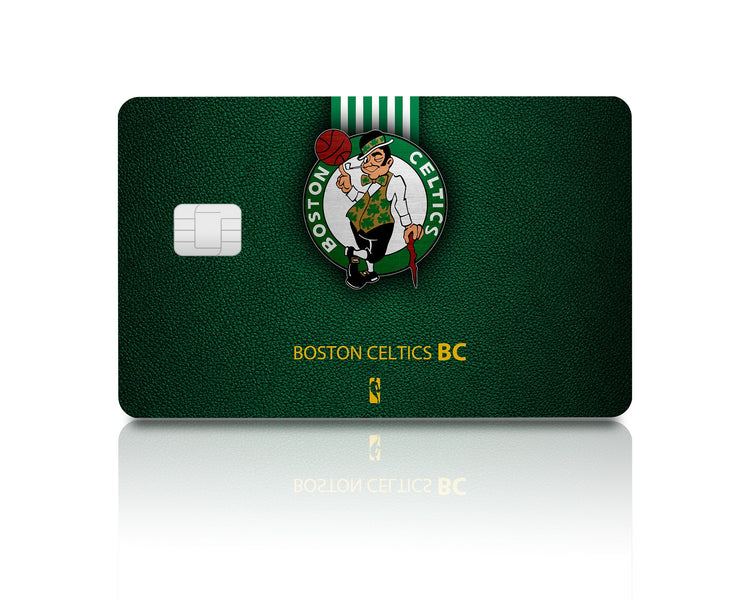 Flex Designs Credit Card Boston Celtics Full Skins - Sports Basketball & Debit Card Skin