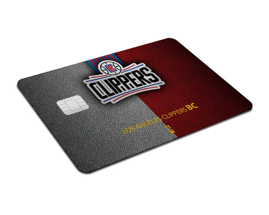 Flex Designs Credit Card Los Angeles Clippers Full Skins - Sports Basketball & Debit Card Skin
