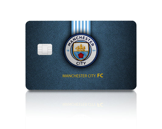 Flex Designs Credit Card Manchester City Full Skins - Sports Soccer & Debit Card Skin