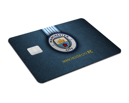 Flex Designs Credit Card Manchester City Full Skins - Sports Soccer & Debit Card Skin