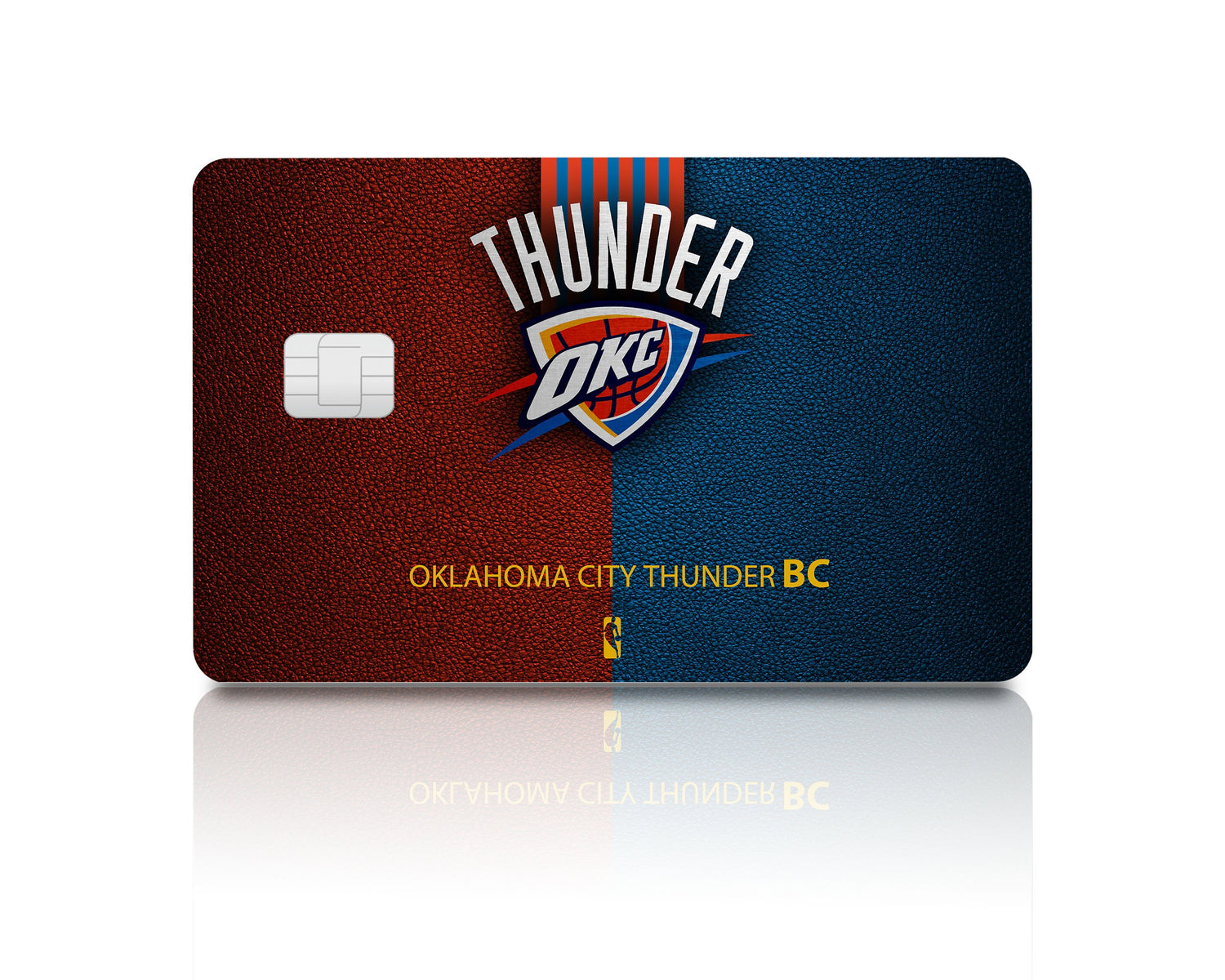 Flex Designs Credit Card Oklahoma City Thunder Full Skins - Sports Basketball & Debit Card Skin